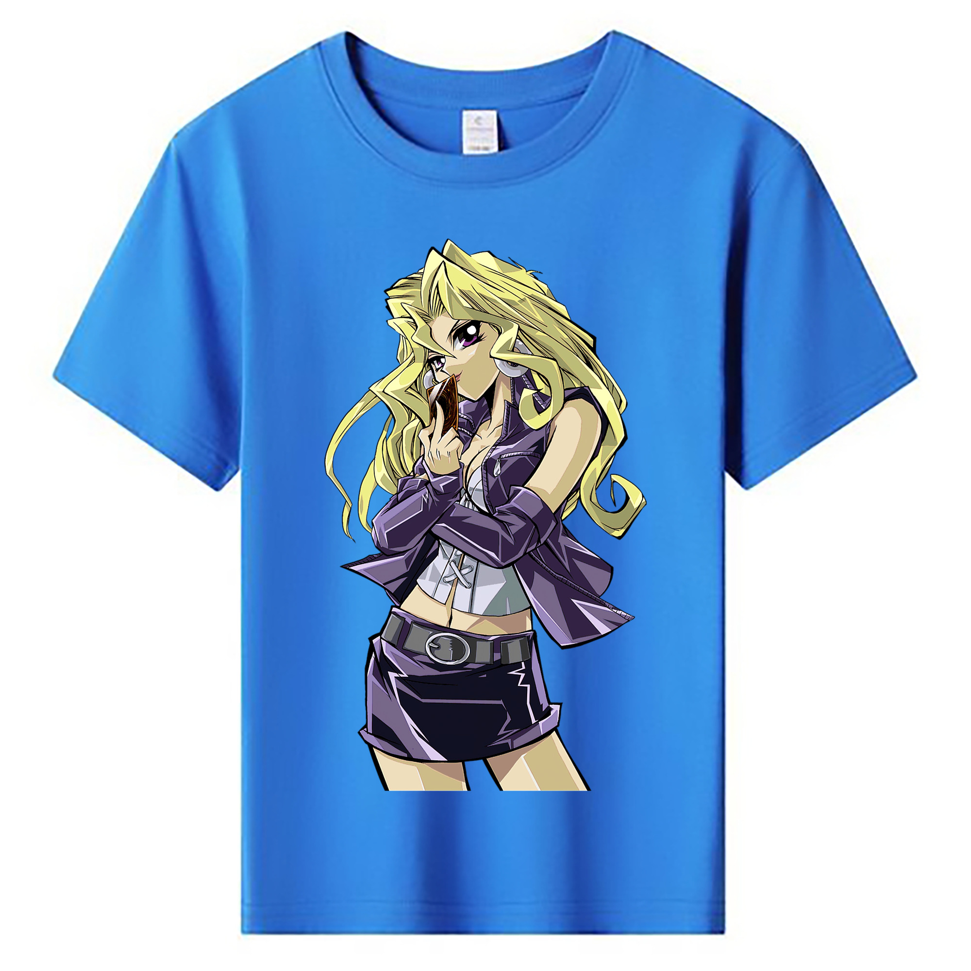 （画像用） 遊☆戯☆王 Yu-Gi-Oh! 綿100％キッズTシャツ（フロントプリント）